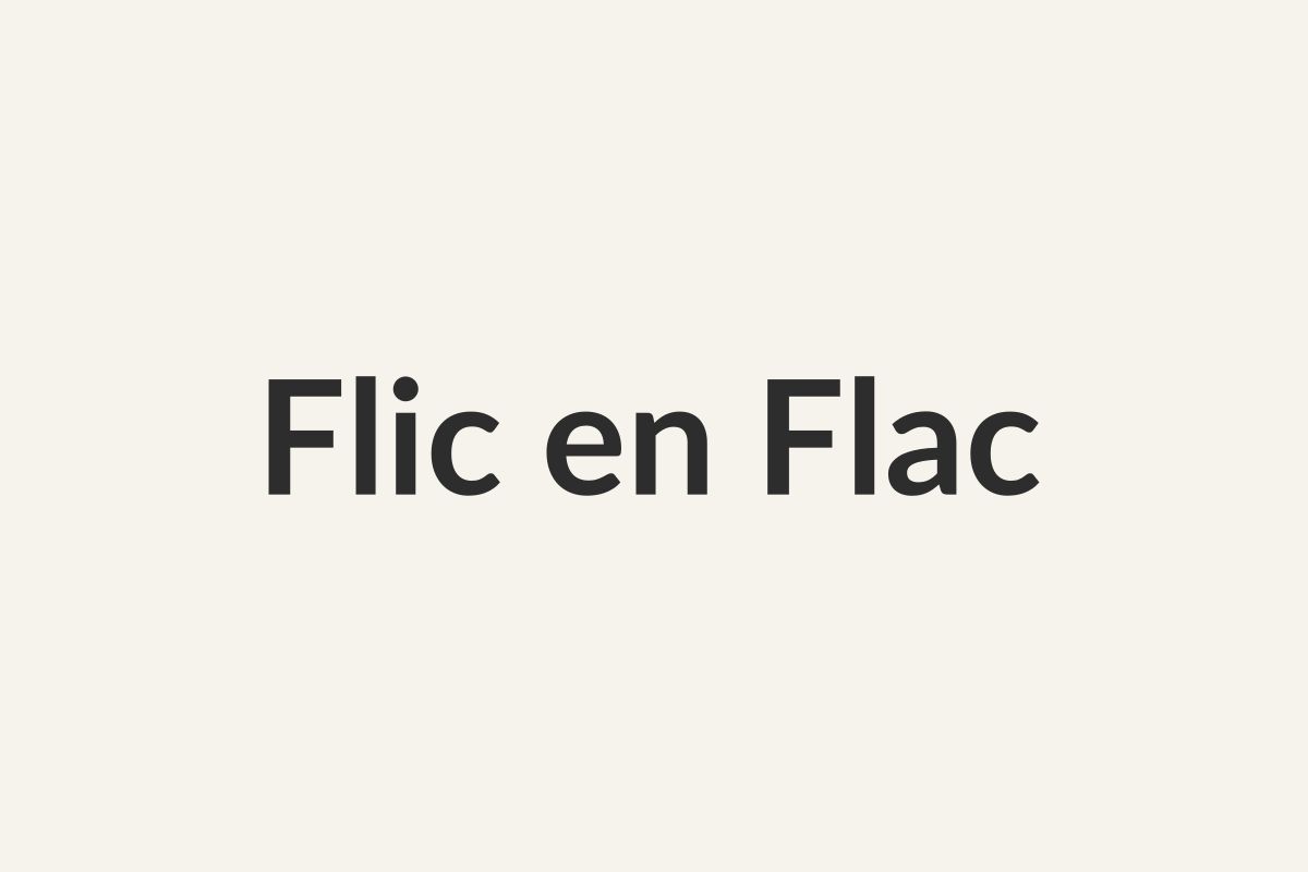 Flic en Flac